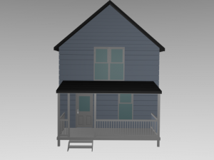 simple house 3D Model