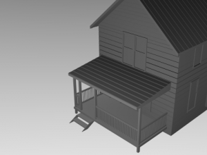 simple house 3D Model