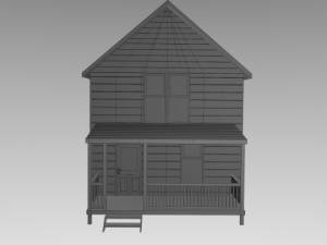 simple house 3D Model