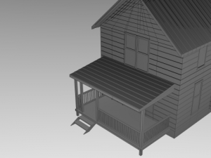 simple house 3D Model