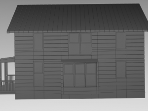 simple house 3D Model