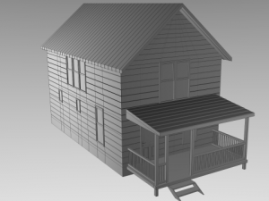 simple house 3D Model