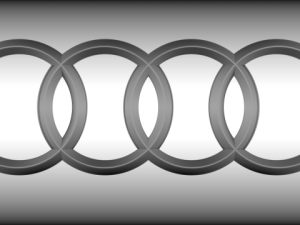 audi logo Modello 3D