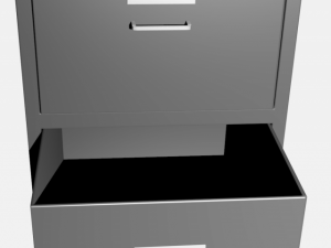 filing cabinet 3D Модель