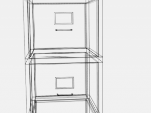 filing cabinet 3D Модель