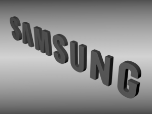 samsung logo 3D Model