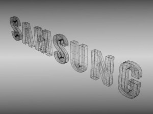 samsung logo 3D Model