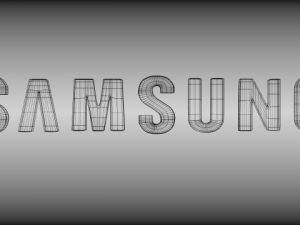 samsung logo 3D Model