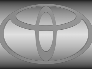 toyota logo Model 3D