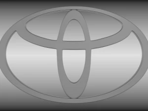 toyota logo 3D Model