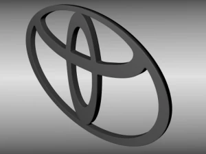 toyota logo 3D Model
