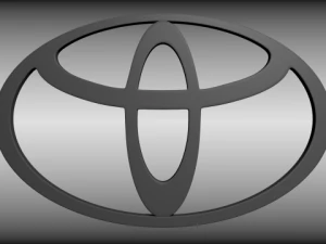 toyota logo 3D Model