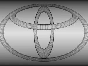 toyota logo 3D Model