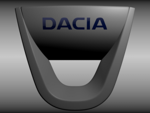 dacia logo 3D 모델