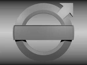 volvo logo 3D Model