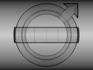 volvo logo Modèle 3D