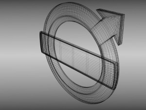 volvo logo Modèle 3D