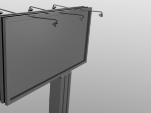 billboard 3D Model