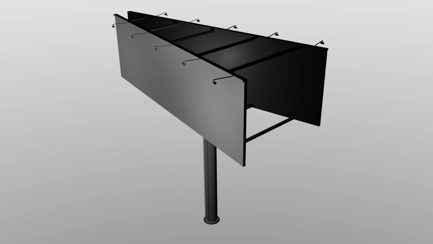 billboard 3D Model .c4d .max .obj .3ds .fbx .stl .blend 