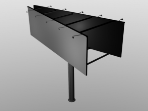 billboard 3D Model