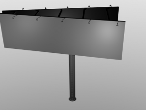 billboard 3D मॉडल