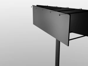 billboard 3D Model