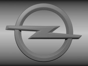 opel logo 3D-Modell