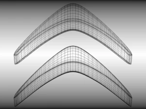 citroen logo 3D Model