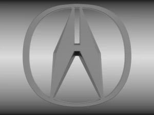 acura logo 3D Model