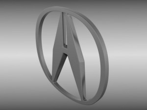 acura logo Modello 3D