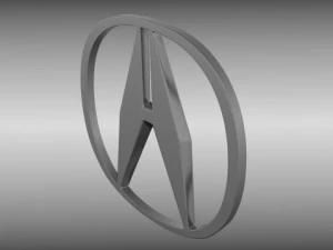 acura logo 3D Model