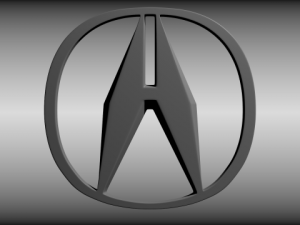 acura logo Modello 3D