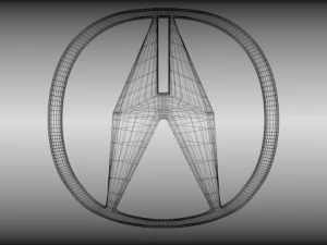 acura logo 3D Model