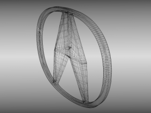 acura logo Modello 3D