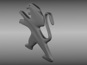 peugeot logo 3D Model