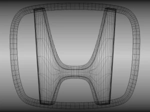logotipo de honda Modelo 3D