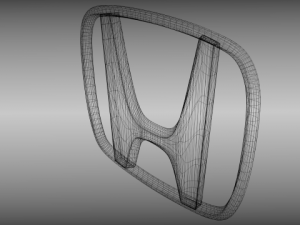 honda logo 3D 模型