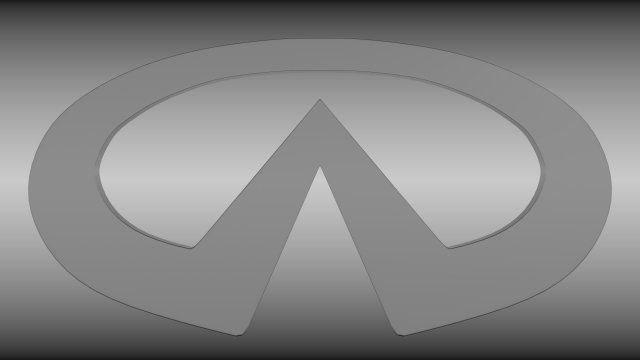 infinti logo Model 3D .c4d .max .obj .3ds .fbx .stl .blend 