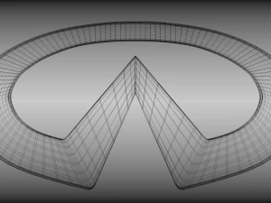 infinti logo 3D Model