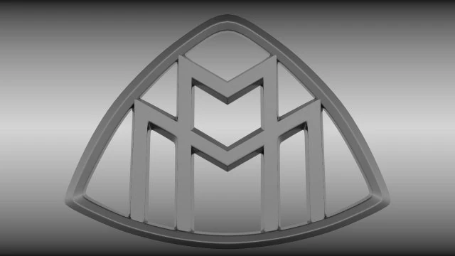 logo maybach Modello 3D .c4d .max .obj .3ds .fbx .stl .blend 