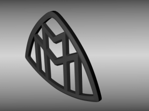 maybach logo 3D मॉडल