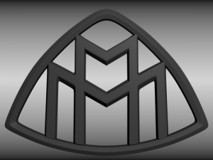maybach logo 3D मॉडल