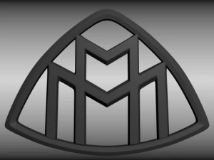 logo maybach Modello 3D