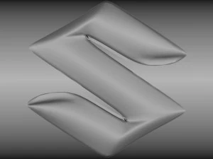 logo suzuki Modello 3D