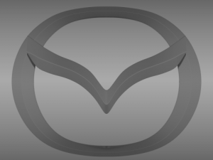 mazda logo Modello 3D
