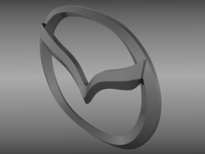mazda logo Modello 3D