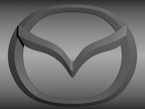 mazda logo Modello 3D