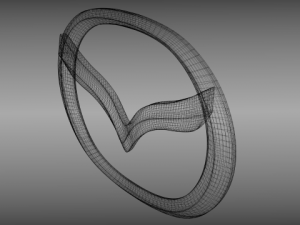 mazda logo Modello 3D