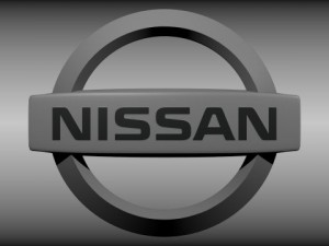 nissan logo Modello 3D