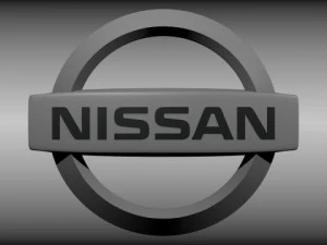 logo Nissan Modello 3D